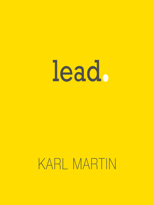 Title details for Lead by Karl Martin - Wait list